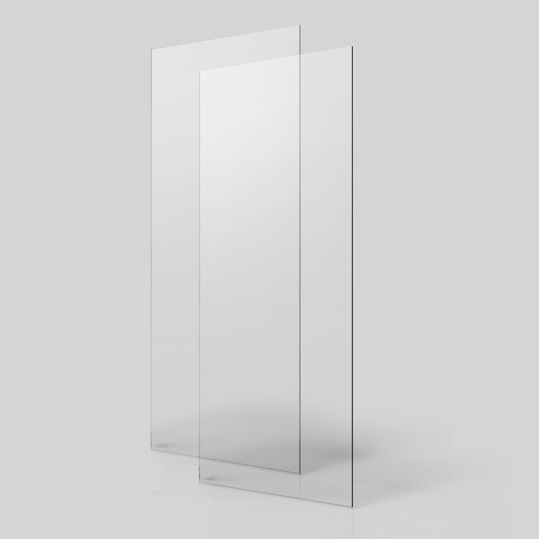Glass Panel Only, 1/4' (6mm) Clear Tempered Glass, 24D01P05GB