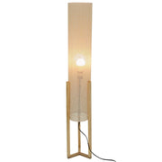 Ethos Contemporary Floor Lamp, Standing Light for Living Room Centerpiece, Bedroom & Office Lighting, Oak and Natural 110-120V
