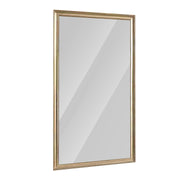 Elegant Full-Body Floor Mirror with Artificial Wood Frame, Durable Design, Copper Finish, 32*70 Inch
