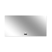 Frameless Bathroom Mirror with Light, LED Backlit, Tri-Color Dimming, Anti-Fog, Smart Sensor, 48x32in