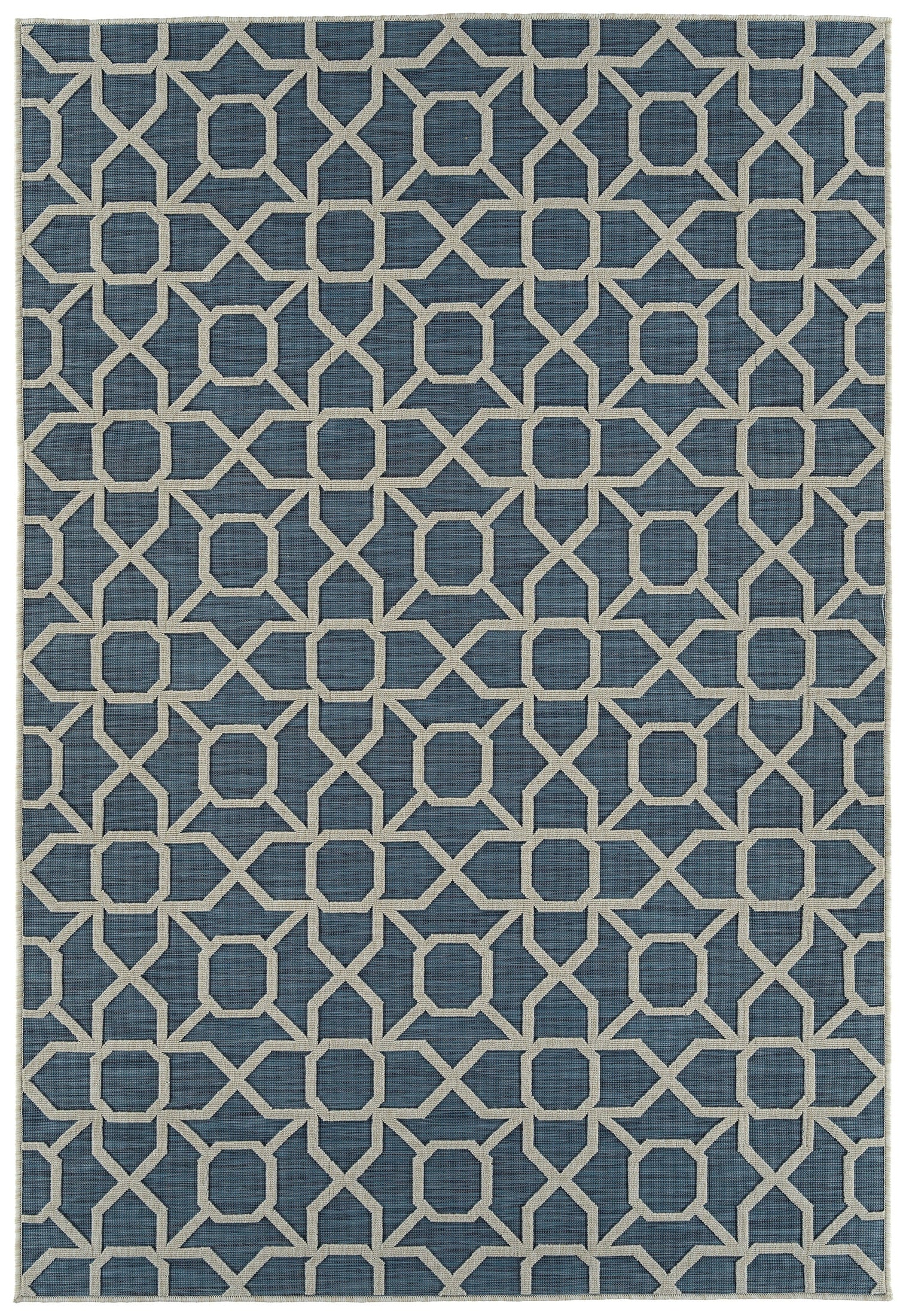 Contemporary, Transitional, Geometric, Textured, High-Low Cut & Loop 2' x 6' Runner