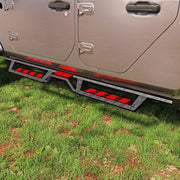 Two-Color 6 Running Boards For 2020-2025 Jeep Gladiator JT 4 Door,Side Steps