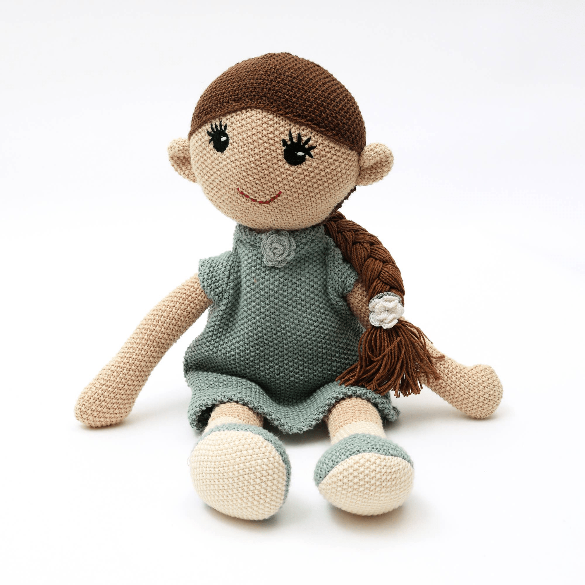 Princess Eva - 100% Cotton Knitted Stuffed Princes