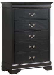 Charming Black Traditional Storage Chest