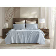 4 Pieces King Sateen Sheet Set,Blue