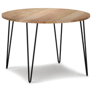 Hunter 45-inch Round Dining Table in Natural