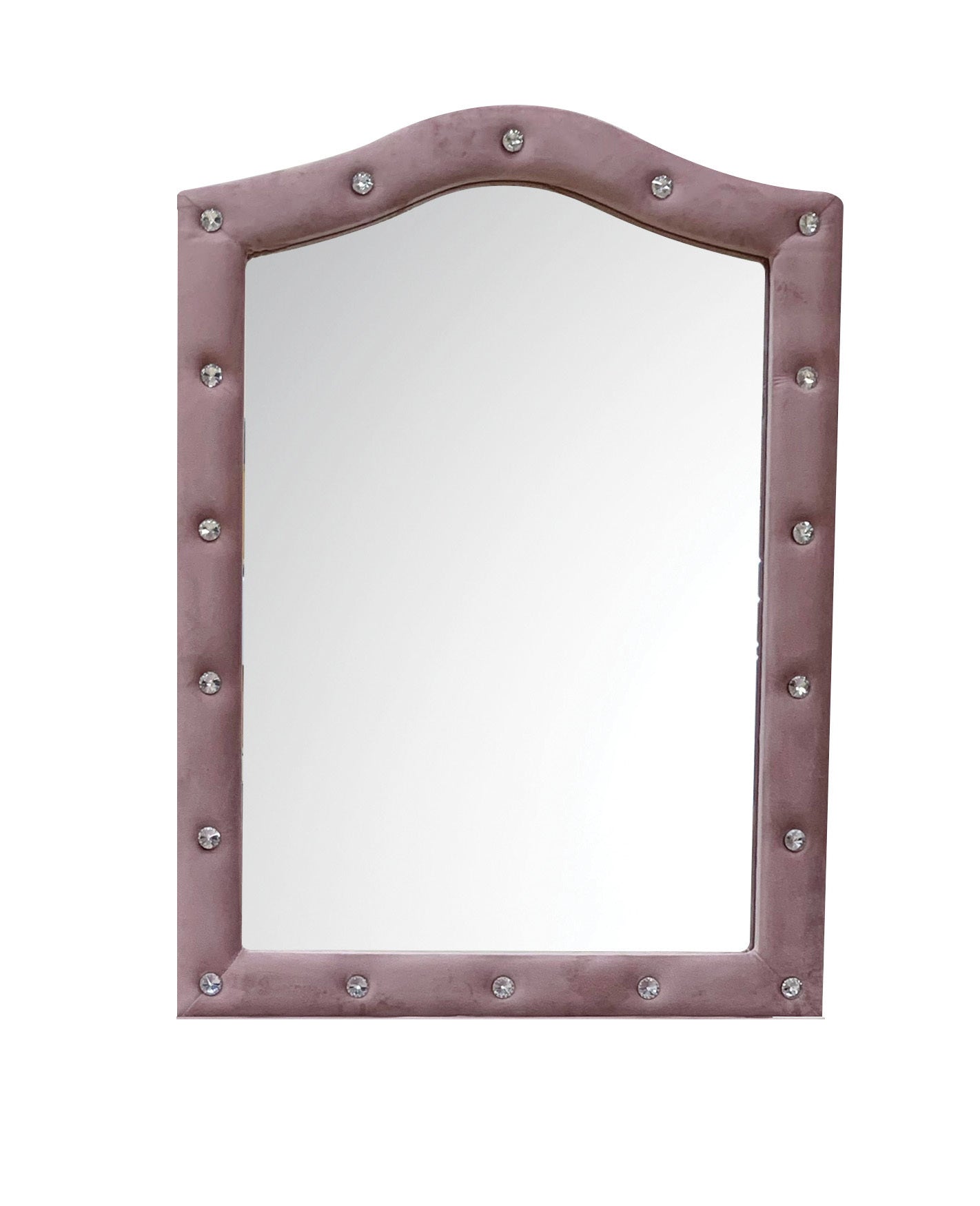 Reggie Pink Fabric Mirror