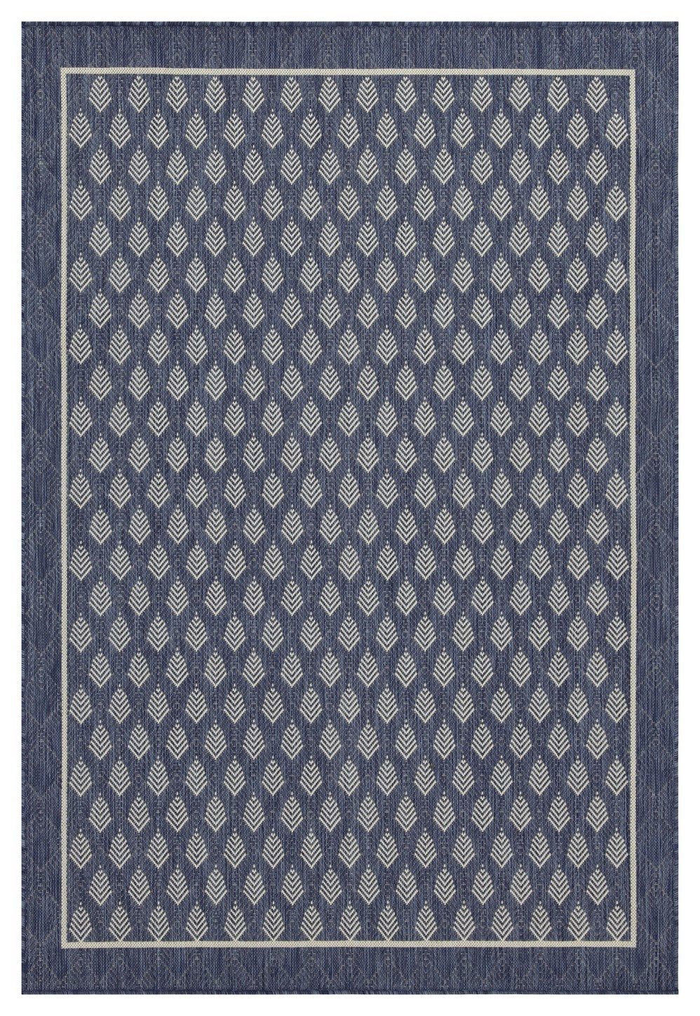 Sunshine GC_HAR2007 Blue 5 ft. 3 in. x 7 ft. 3 in. Indoor/Outdoor Area Rug