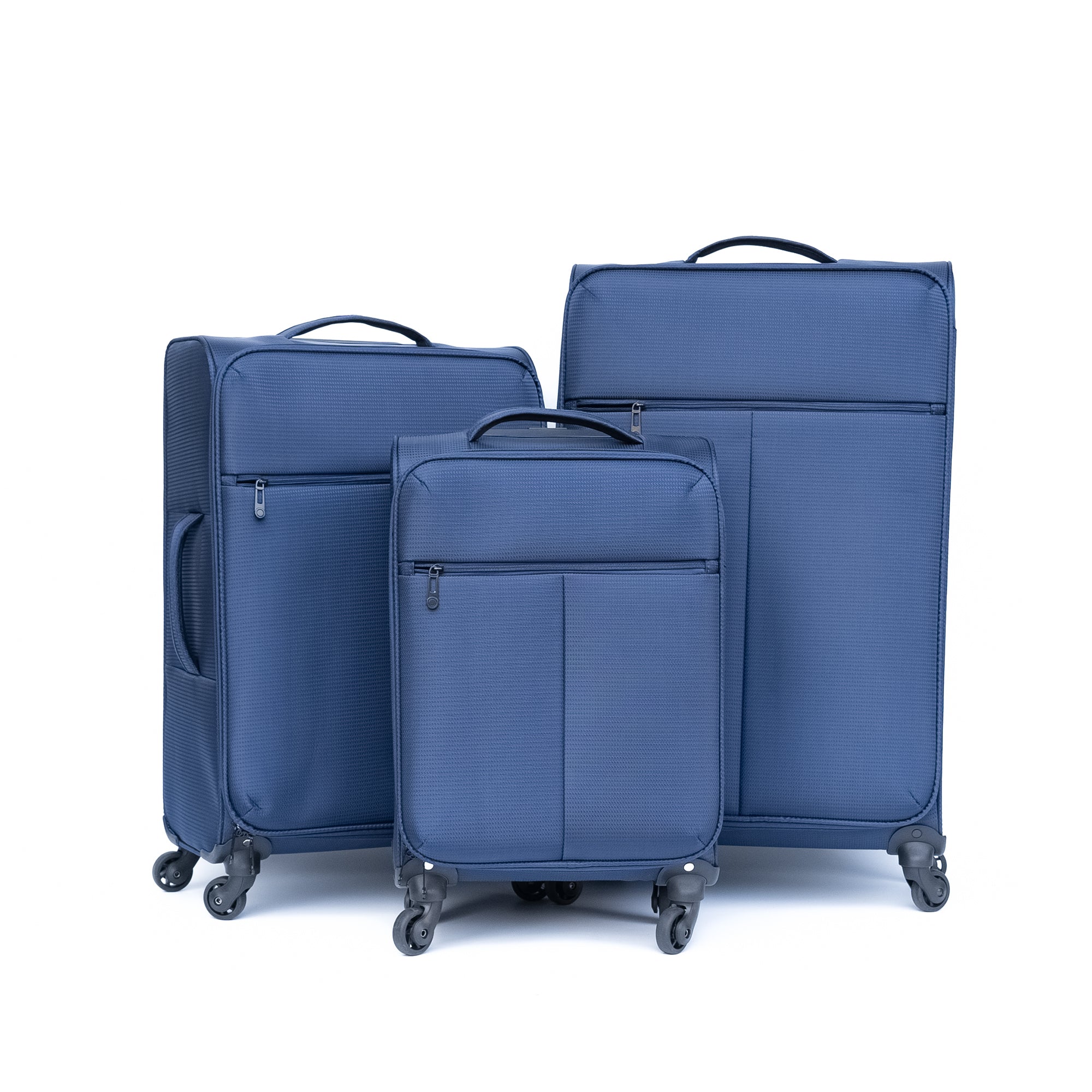 Oxford cloth suitcase Dark blue(No password lock)