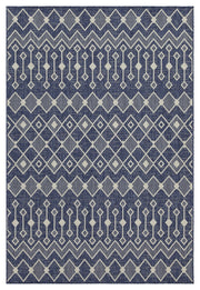 Sunshine GC_HAR2019 Blue 5 ft. 3 in. x 7 ft. 3 in. Indoor/Outdoor Area Rug