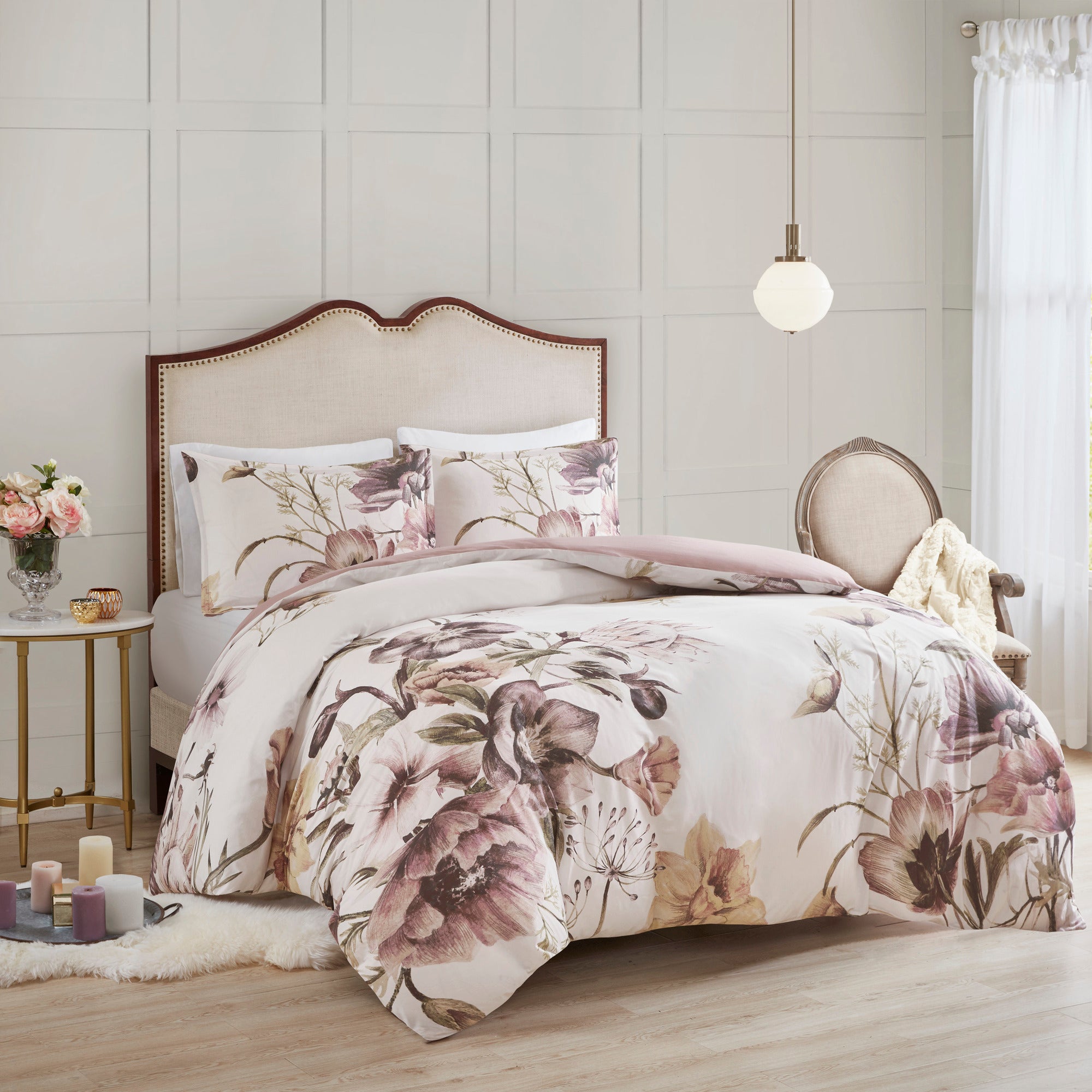 Full/Queen 3 Piece Cotton Printed Duvet Cover Set