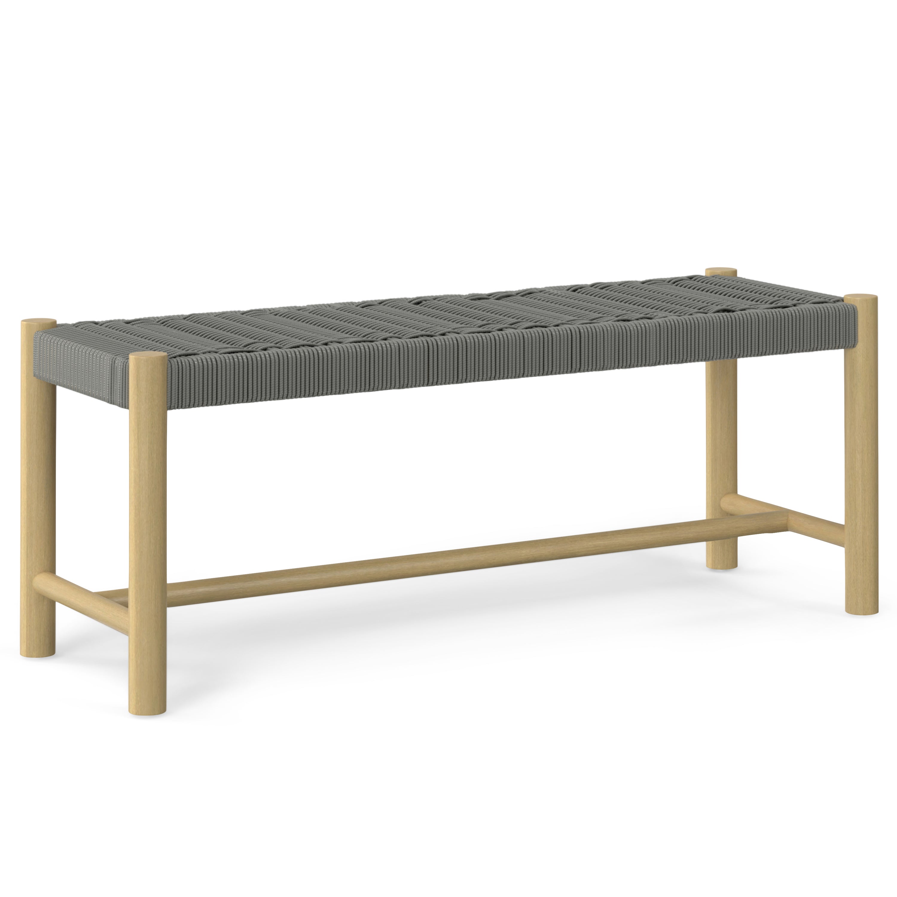 Dahlia - Outdoor Indoor Bench - Grey