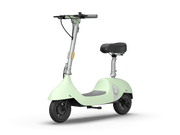 Electric Scooter with Foldable Seat w/35 Miles Operating Range & 15.5mph Max Speed - Green