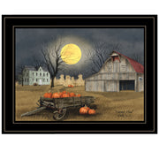 'Harvest Moon' By Billy Jacobs, Ready to Hang Framed Print, Black Frame