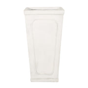 16'' x 30.5'' Outdoor MGO Planter with Antique White Finish