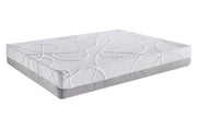 12 Inch Medium Firm Memory Foam Mattress, Green Tea & Charcoal Infused Freshness-Boosting Technology, Body-Conforming Comfort, High-Density Support,, White