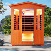 3-4 person outdoor sauna room