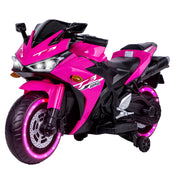 kids motorcycle,12V motorcycle for kids 3 4 5 6 years Boys Girls  12v7ah kids motorcycle ride on toy with Training  Wheels/manual throttle/ drive by hand /Lighting  wheels
