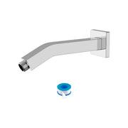 Elegant Chrome 6' Shower Arm with Flange, Stainless Steel Construction for Rain Shower Heads