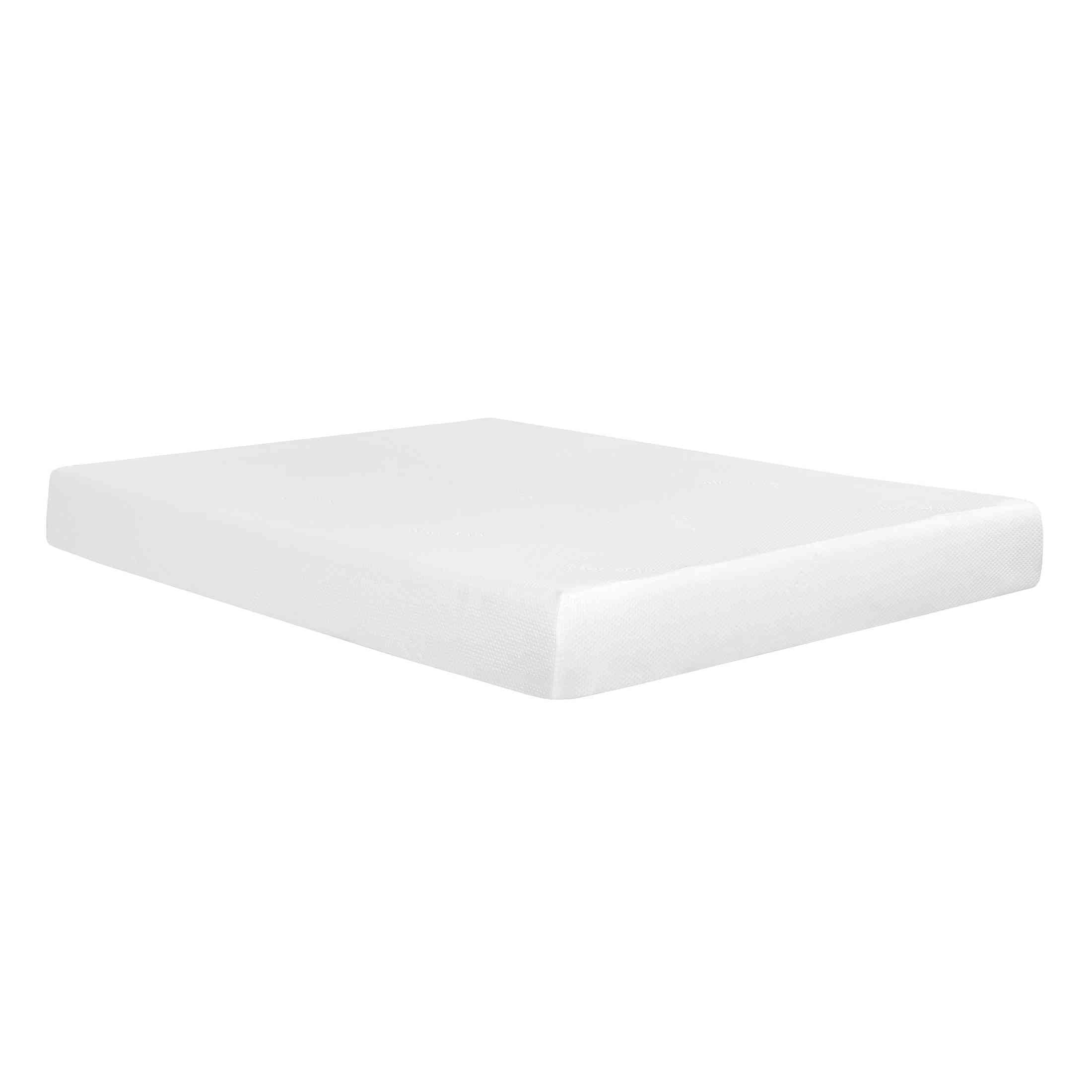 King Size Gel Memory Foam Mattress, 8 in. Soft Mattress in a Box, White