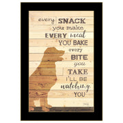 'Every Snack You Make' By Marla Rae, Ready to Hang Framed Print, Black Frame