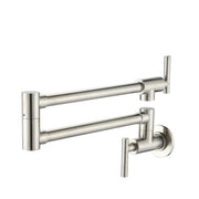 Wall Mount Folding Kitchen Pot Filler Faucet