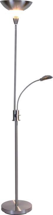 Torch lamp with LED reading light