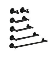 6 Piece Bathroom Towel Rack Set Wall Mount