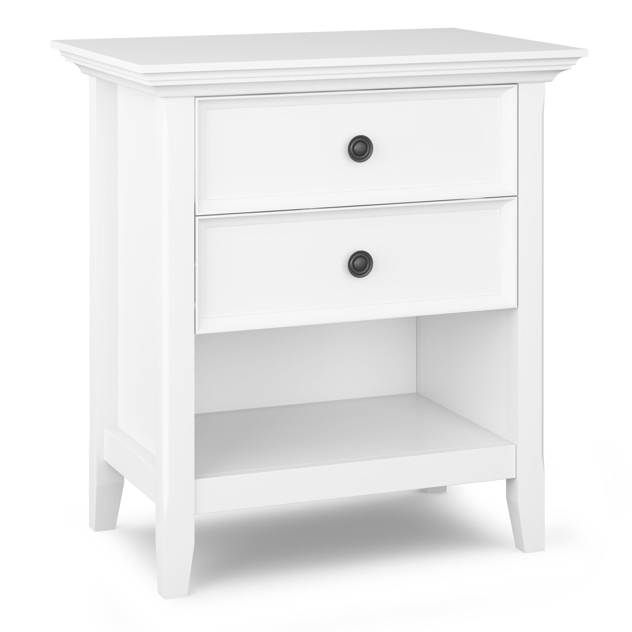 Amherst - Bedside Table - White