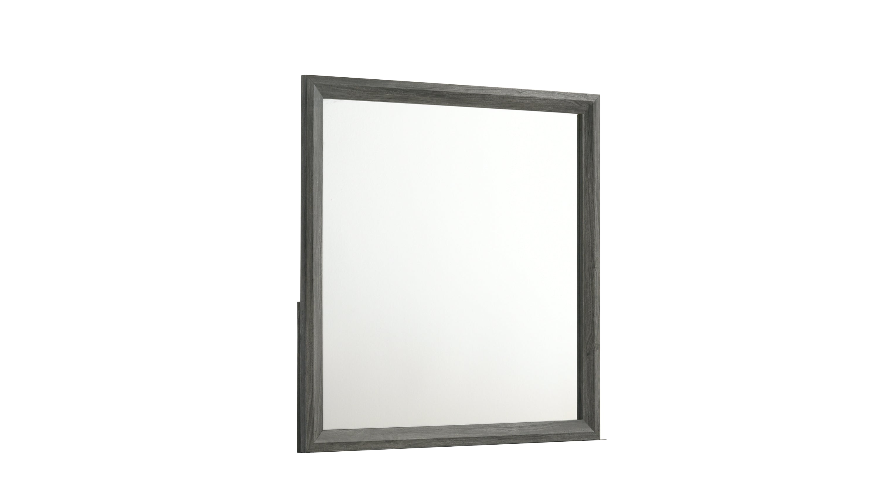 Denver Modern Style Mirror Made with Wood in Gray      same asG150108546  (NJ inventory)