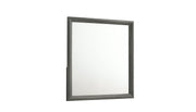 Denver Modern Style Mirror Made with Wood in Gray  same as B009P272308 ( CA inventory)