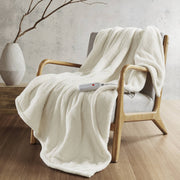 1 PCS 50x60' Dream Soft Heated Throw Ivory