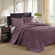 Reversible Quilt Set Purple Full/Queen