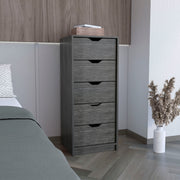 Basilea 5 Drawers Tall Dresser, Pull Out System
