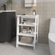 McNeal Freestanding Bathroom Shelf With Open Storage, White
