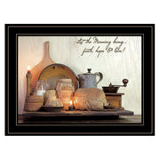 'Faith, Hope, & Love' By Susie Boyer, Ready to Hang Framed Print, Black Frame