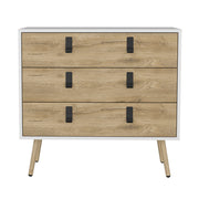 Dresser Magness, Bedroom, White / Macadamia