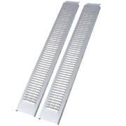 69' L Loading Ramps, 960lbs Capacity Loading Ramps for Pickup Trucks, Steel Motorcycle Ramp, Dirt Bike Ramp for Truck, Lawn Mower, Snowblower, ATV, Quad, Pack of 2 ,with 4pcs pedal