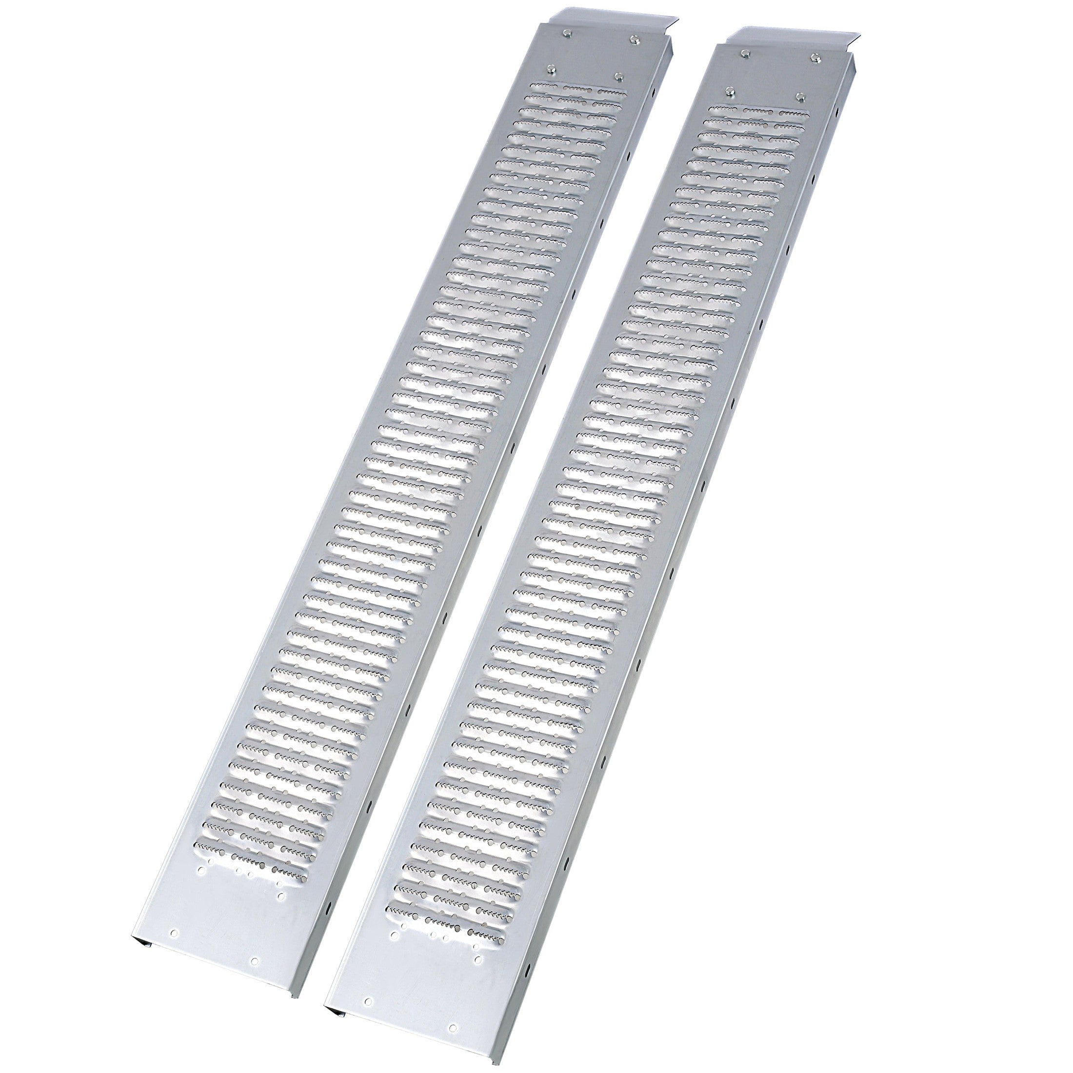 69' L Loading Ramps, 960lbs Capacity Loading Ramps for Pickup Trucks, Steel Motorcycle Ramp, Dirt Bike Ramp for Truck, Lawn Mower, Snowblower, ATV, Quad, Pack of 2 ,with 4pcs pedal