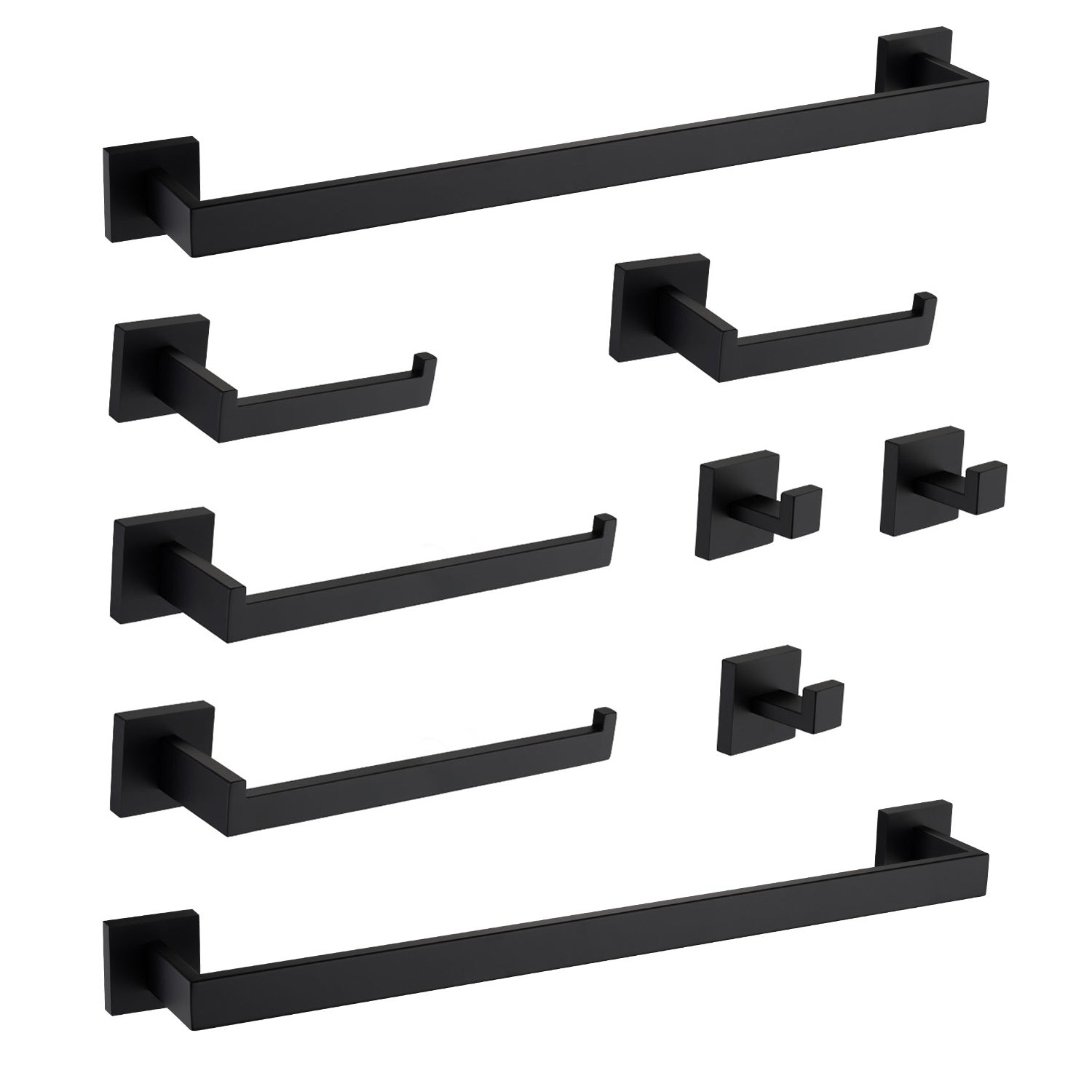 9 - Piece Bathroom Hardware Set