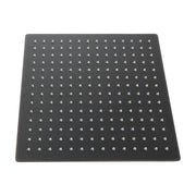 Oil-Rubbed Bronze 10 Inch Square Rainfall Shower Head Stainless Steel with Silicone Nozzle
