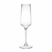 Tritan Lexington Unbreakable Plastic Champagne Flutes Set of 4, Clear, 10oz