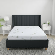 8-Inch Dual Layer Memory Foam Mattress with Bamboo Infused Cover - Queen