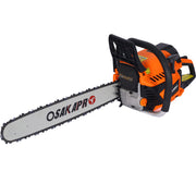 High-Performance 22-Inch 58cc Gasoline Chainsaw for Trees and Wood Cutting, EPA Compliant