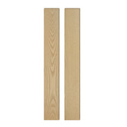 Dark Oak 0.59 in. T x 35.83 in. L x 4.92 in. W Tongue and Groove Engineered Hardwood Flooring (2.45 sq. ft. / 2-pack)
