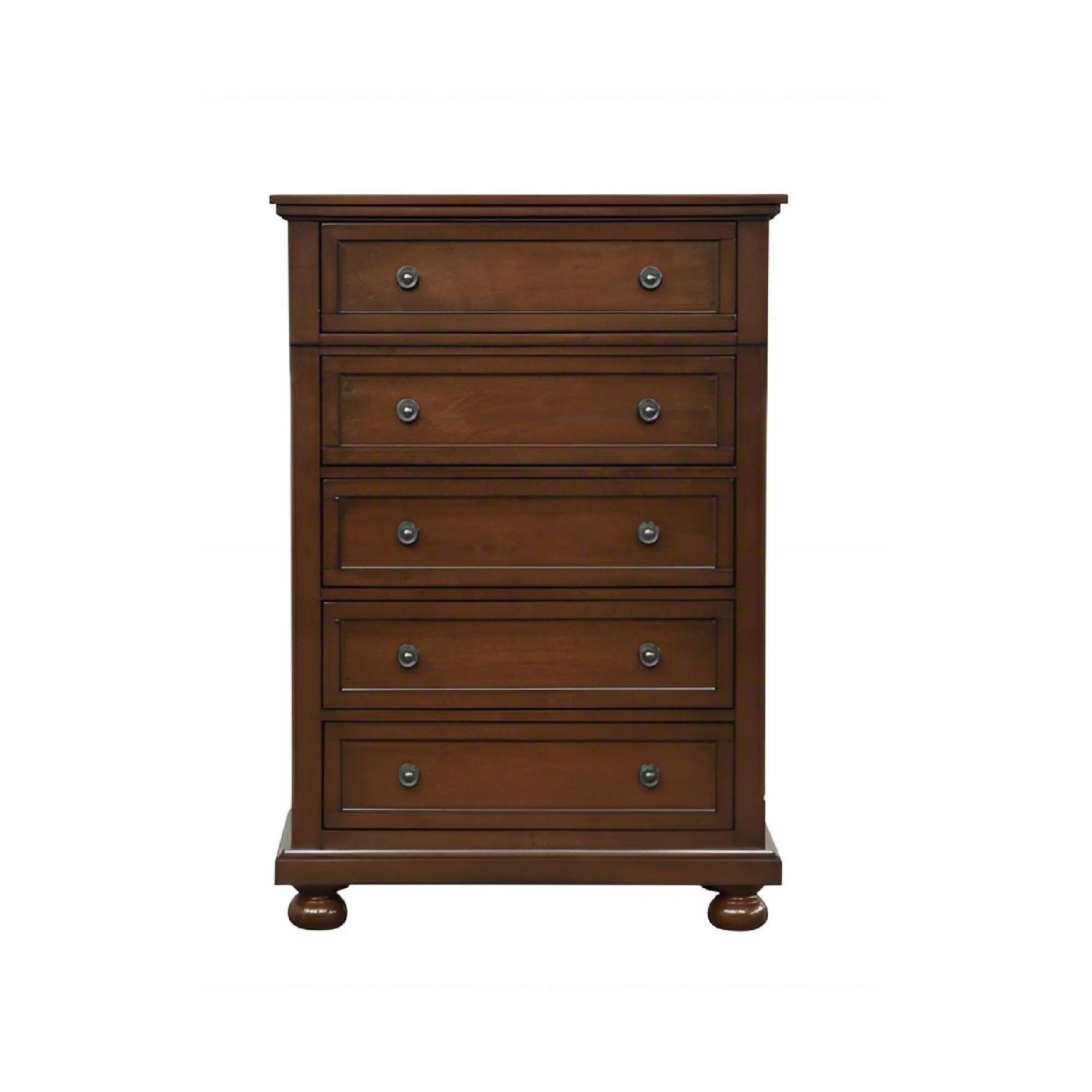 Meade G8910-CH Chest in Dark Cherry with Wood Veneer Finish, Solid and Manufactured Wood Construction, 36' L x 18' W x 53' H