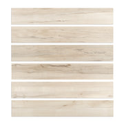 18PCS 12 MIL x 6' x 36' Light Wood Peel and Stick Vinyl Flooring, Newly UV Surface Flooring, Water Resistant (27 sq. ft./box)