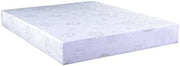 Herbal Fusion Collection, Green Tea-infused Polyester Memory Foam Mattress,Queen Size,White.