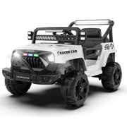 12V Kids Ride On Electric Truck Car W/Parents Control,2WD,Four-wheel suspension,Early education function,Adjustable volume,USB,MP3,Bluetooth,Microphone jack,Power display,LED lights For kids aged 1-4.