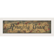 'Amazing Grace' By Gail Eads, Ready to Hang Framed Print, White Frame